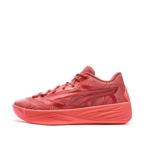 Chaussures de Basketball Rose/Rouge Mixte Puma Stewie 2